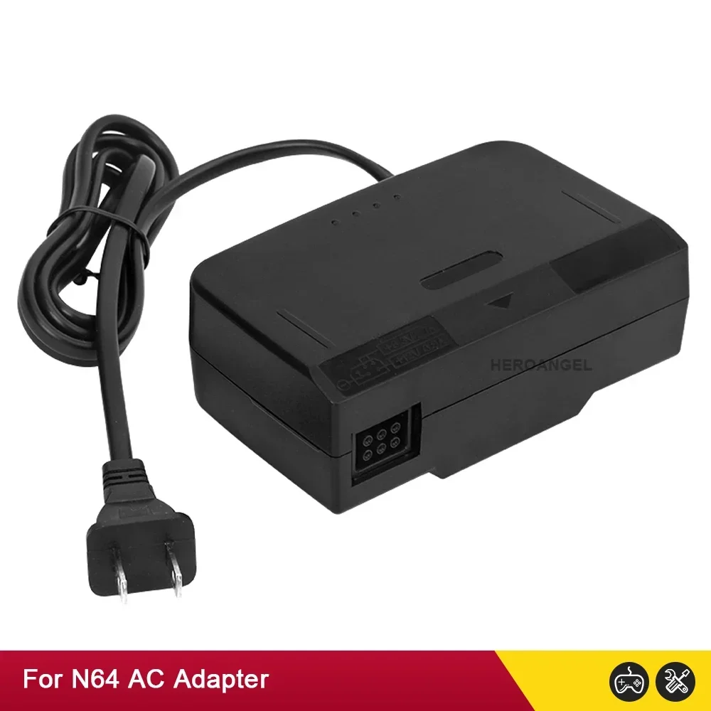 Neues Adapter-Netzteil-Ladekabel mit EU-US-Stecker für N64-Konsole, AC-Adapter-Ladegerät, Gaming-Zubehör – Detail 10