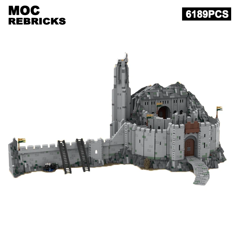 

UCS Film Science Fiction Helm Deep Castle Series MOC Building Blocks Technology Assembling Model Brick Toys Children's Christm