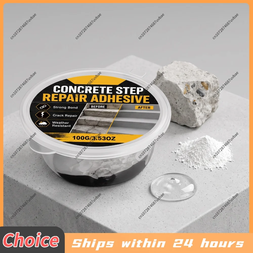 Concrete Surface Repair AB Epoxy Adhesive Waterproof Crack Filler Heavy Duty for Stairs Walkways Driveways
