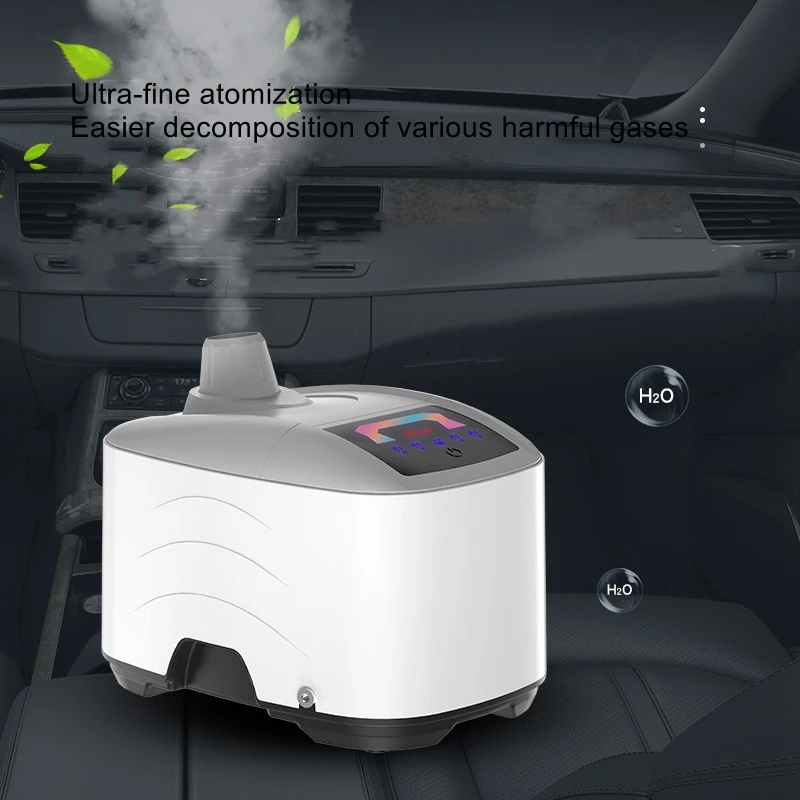 

Car air purifier ultrasonic atomization disinfection machine cleaning sterilization car car humidification one machine