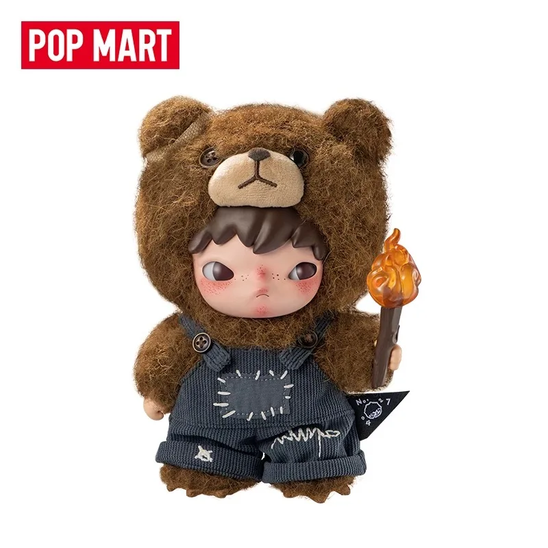 Nieuwe Originele POPMART Hirono Monsters' Carnaval Serie Blind Box Desktop Scène Decoratie Speelgoed Modellen Mystery Box Halloween Geschenken