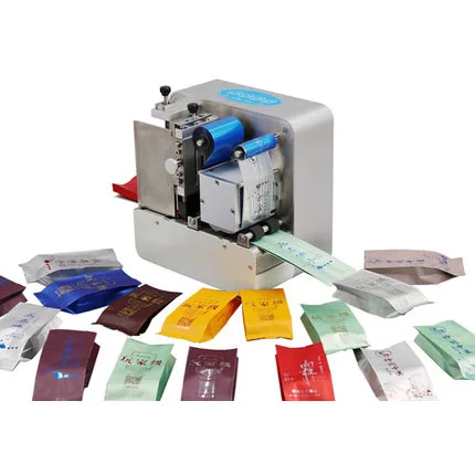 320 Upgrade Digital Custom Gold Foil Printer Individual Tea Bags Foil Printing