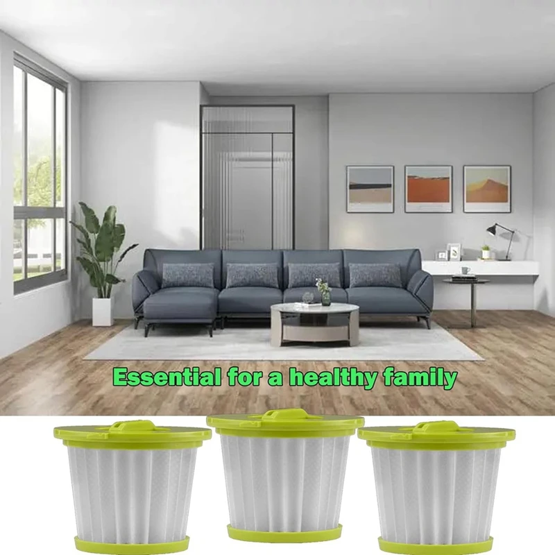 3 Stück wasch bare wieder verwendbare Filter für Ryobi pcl700 pcl704 cl705, Vakuum filterset, Ersatzteile für Hands taub sauger