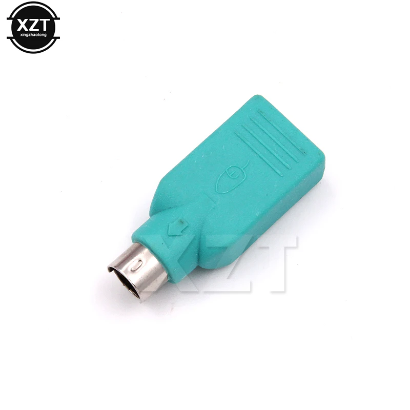 NEW 1PCS Brand USB Female to PS2 PS/2 Male Adapter Converter keyboard Mouse Mice Adapter Convertor Computer Connectors