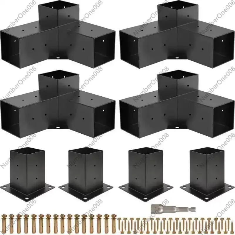 

Бестселлер: Угловой кронштейн для перголы 4×4, 6×6, для улицы, комбинированный (сталь и дерево)