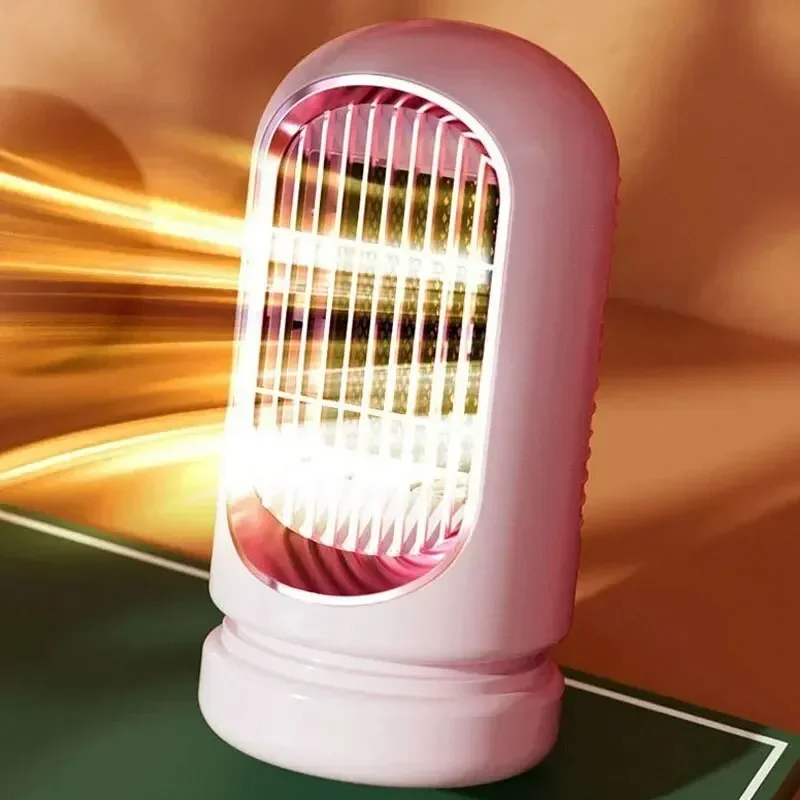 Home Appliances Electric Heating Fan Winter Portable Heater 1200 Watt Desktop Ceramic Heater Home Office Mini Electric Heater