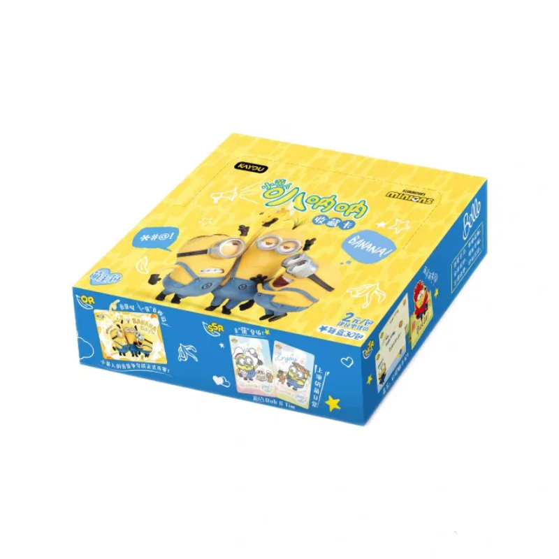 

KAYOU Minions Cute Master Pack Classic Funny Scene Card Anime Peripheral Exquisite Collection Card Children's Gift