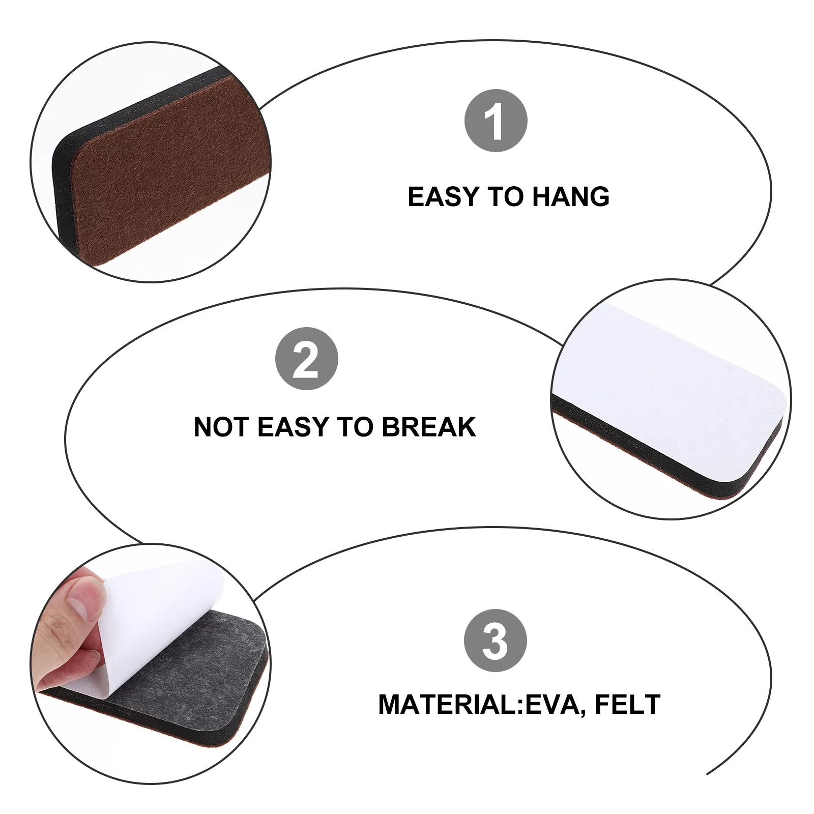 6 قطعة شرائط لوحة الإعلانات ورأى شرائط لوحة الفلين للجدار لوحات دبوس صغيرة لوحات الإعلانات المكتبية عرض مذكرة الصور #3