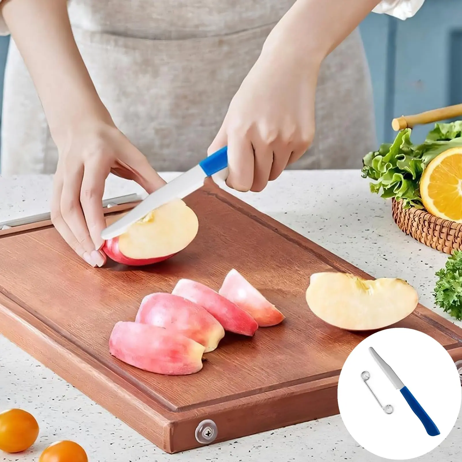 Peeler Vegetable Peeler Stainless Steel Julienne Quick Slicing Knife Household Spring Fruit Knife Veggie Peelers with Removable view 4