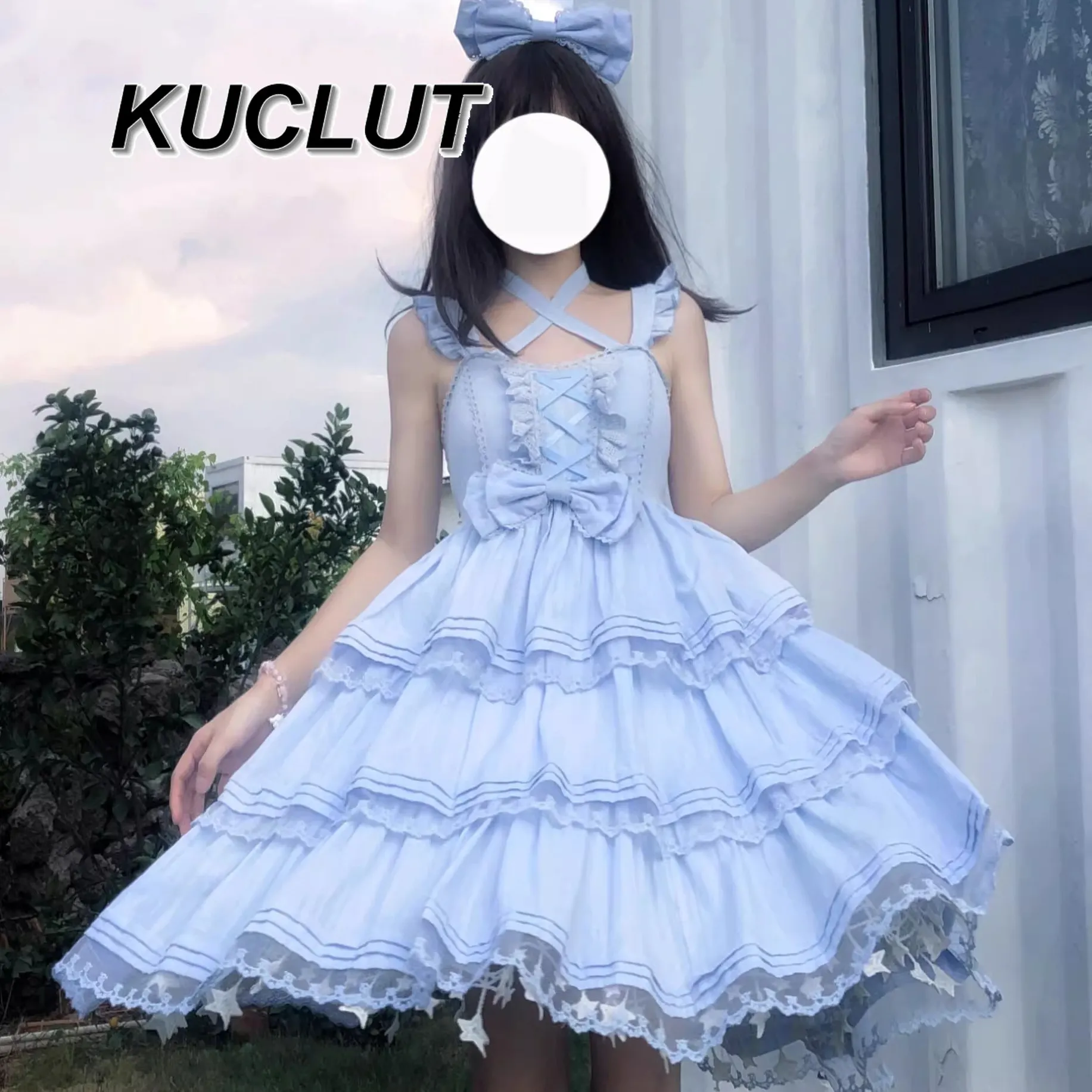Moda uma linha curto casual vestidos curtos para mulheres bonito e doce menina design original lolita estilo verão cinta jsk vestido