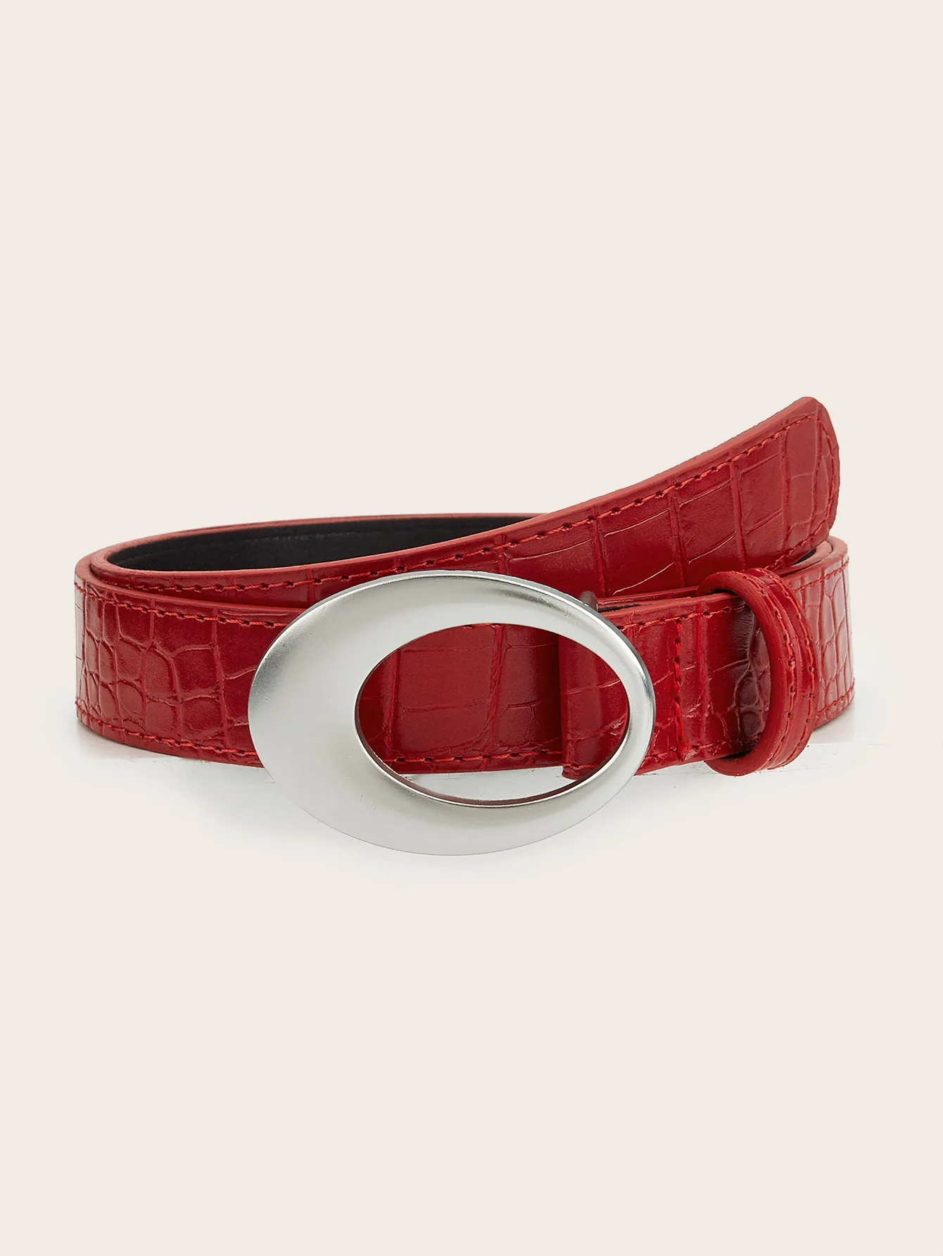 1pcs Western retro y2k belt women's new national wind belt 100 with jeans with advanced red for daily use