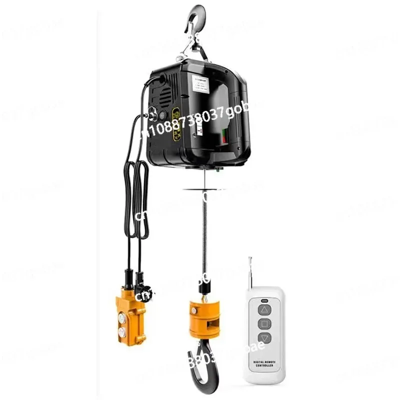 500Kg Portable Crane Electric Hoist for Cars, Home Improvement, Cargo Handling, Production Workshop Lifting