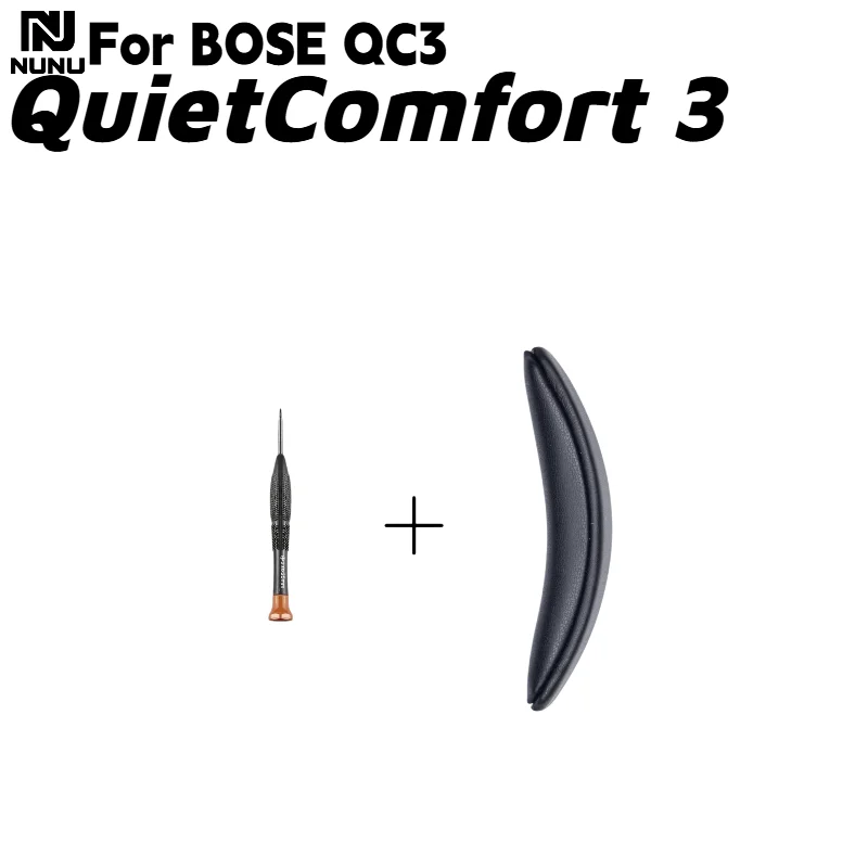 Replacement Easy to install Snap on Headbeam cushion For BOSE QC3/QuietComfort 3 Headset repair parts