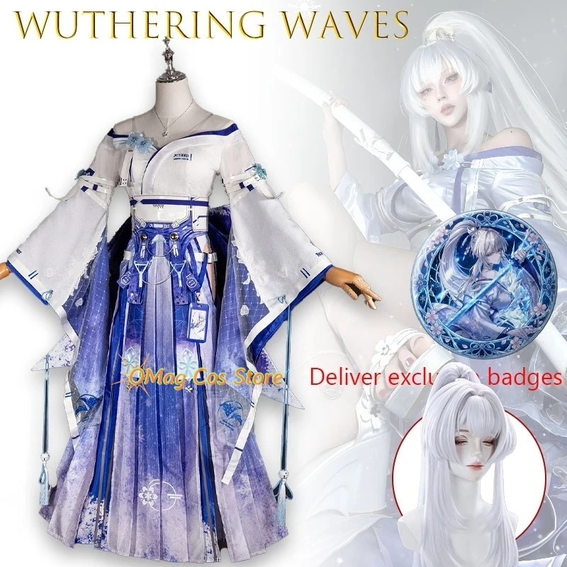 

Wuthering Waves Scarlet Snow Cosplay Costume Forms Full Set Anime Game Character Outfit For Comic Con Hallowee