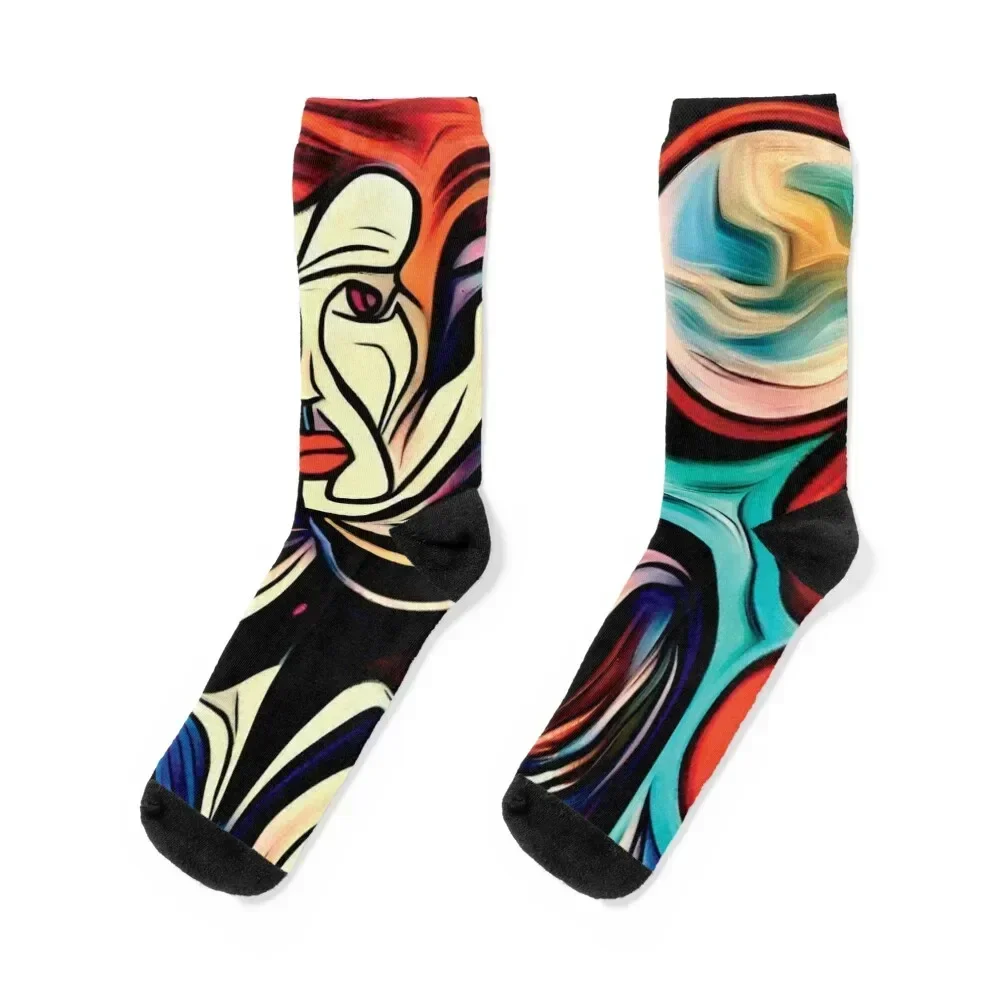 

Bowie as Major Tom Socks loose winter Stockings man New year's Socks For Women Men's