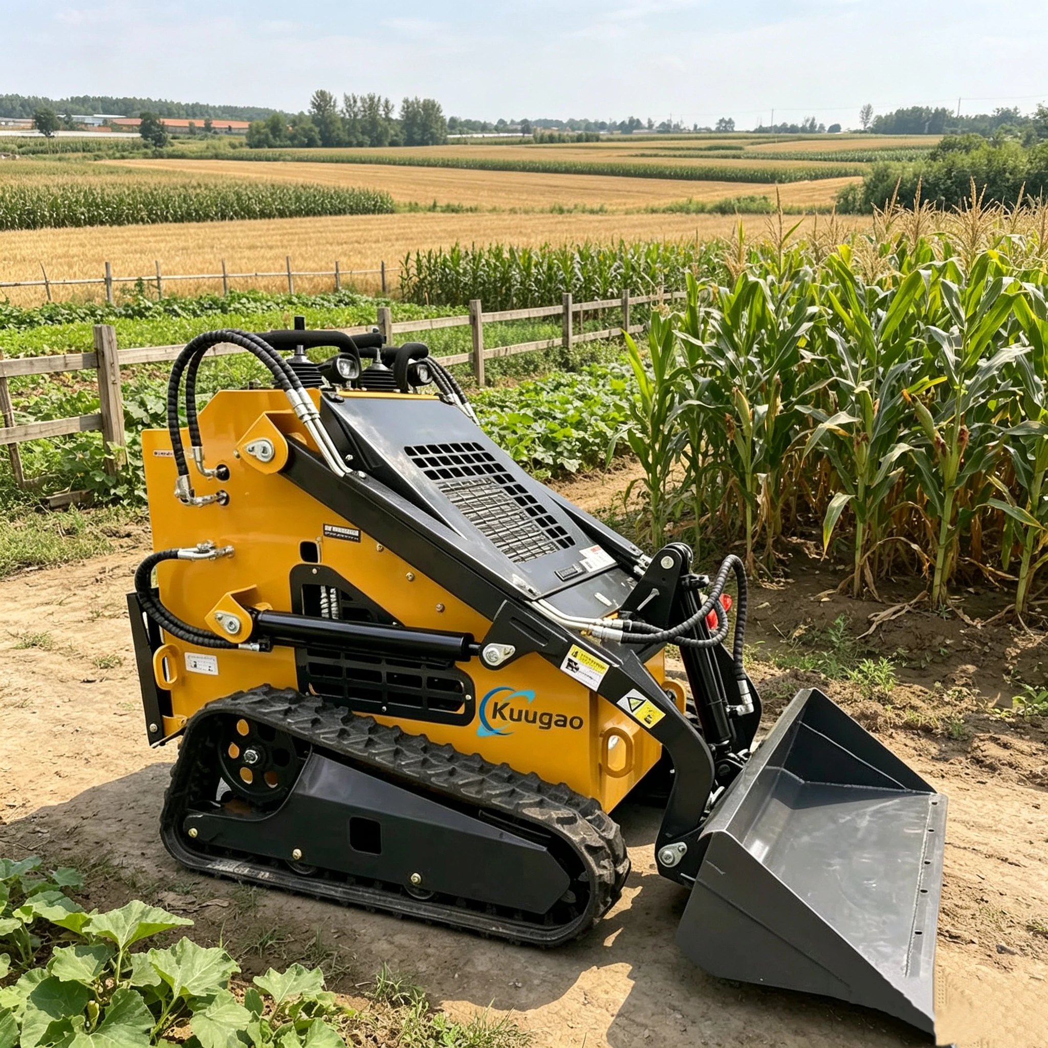 Mini Diesel Skid Steer Loader With Diesel Engine Multifunctional Machine for Farm Construction Work Factory Direct Fast Delivery
