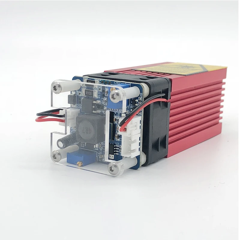 Testa laser ad alta potenza con modulo laser rosso di alta qualità da 638 nm 1200 mW