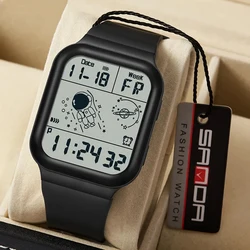 Digital Men Women Military Watch 50M Waterproof Wristwatch LED Sport Clock Sport Watch Male Big Watches Men Relogios Masculino