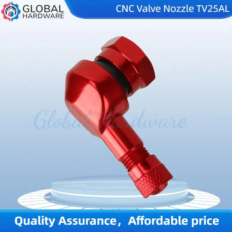 Motorcycle CNC Universal Orange Rim Wheel Valve Stems Tire Tyre Cap 90 Degree For RC SMC R SUPER  ADVENTURE RC