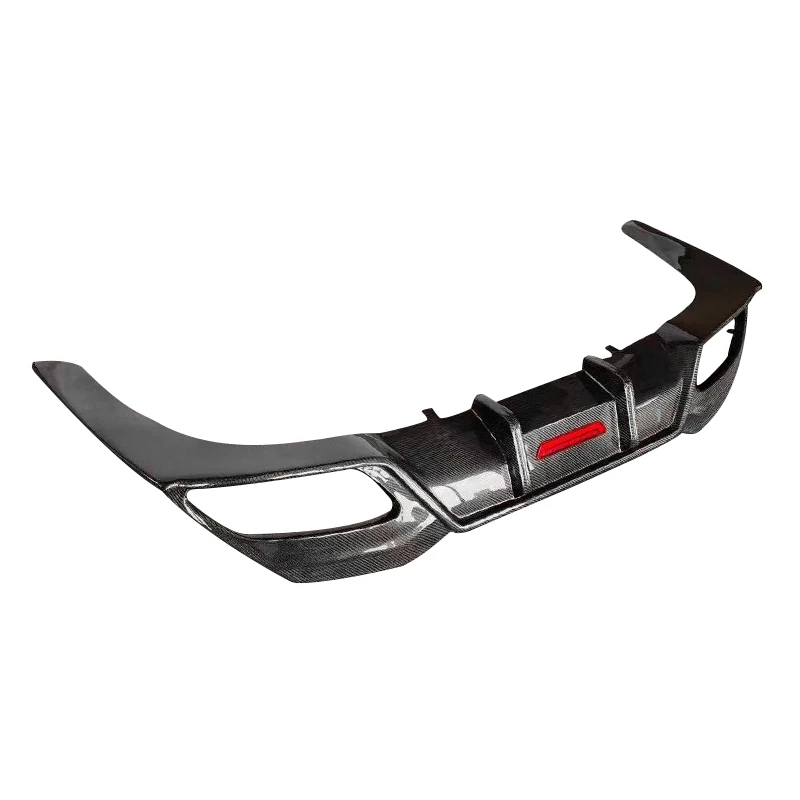 

AC Style Carbon Rear Diffuser for BMW G14 G15 G16 Carbon Fiber with LED Light 8 Series 2018+ Rear Lip