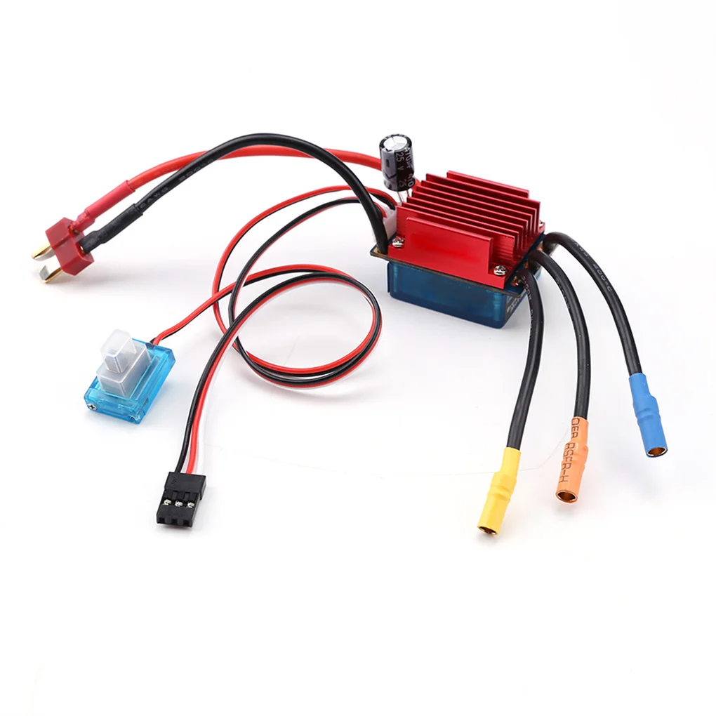 S25A S35A Alloy Brushless ESC Electric Brushless Speed Controller For Axial SCX24 WPL TRX4M FMS 1/16 1/18 1/24 RC Upgrade Part