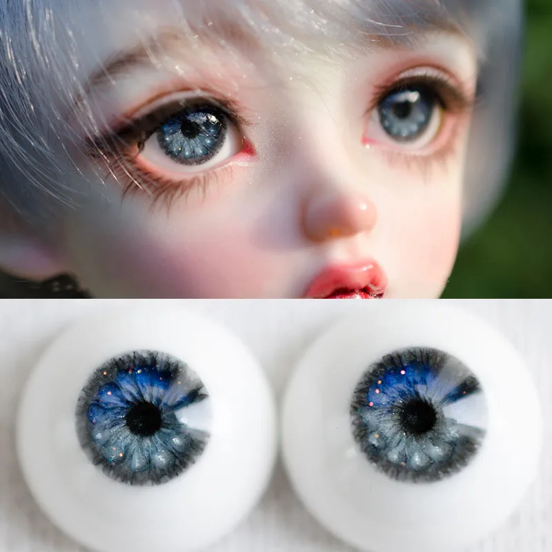 Free shipping safety eyes 14mm 16mm 18mm plaster resin eyes 1/3 1/4 1/6 BJD doll eyes 1 pair