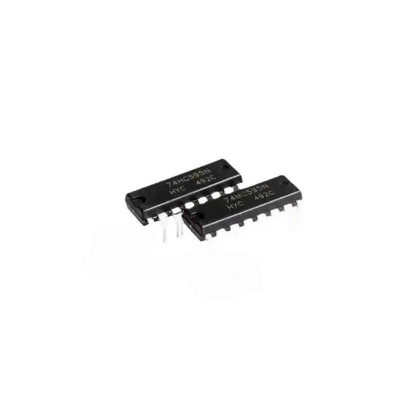 1PCS/10PCS 74HC595 74HC595N SN74HC595N DIP-16 Made in China New Electronic