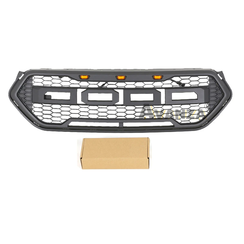 Front Grill W/Light Fits For Ford Escape/Kuga 2016-2019 Racing grill