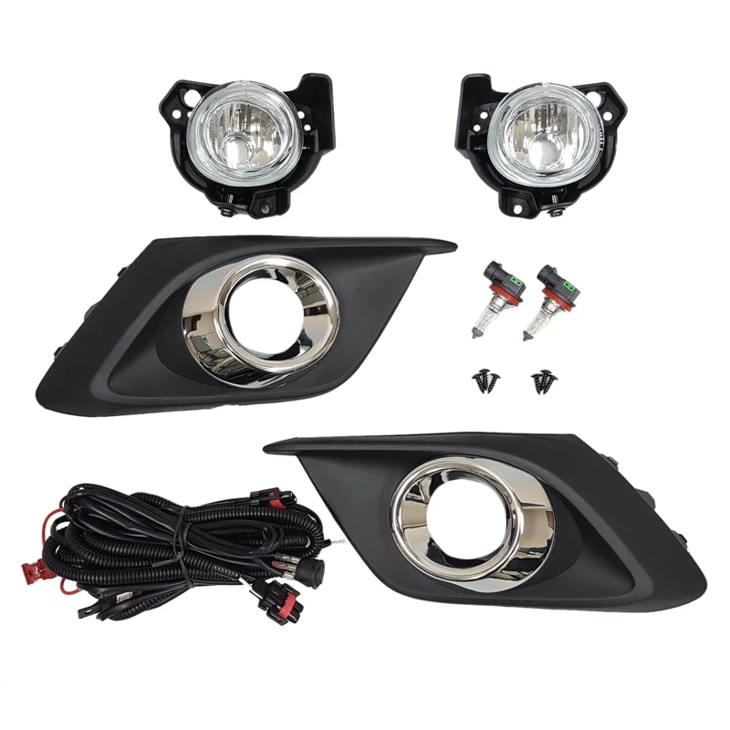 

1Set Driving Lamp Daytime Running Fog Light Durable Waterproof Car LED Lamp Front Bumper Fog Lights For Mazda3 2014-2016