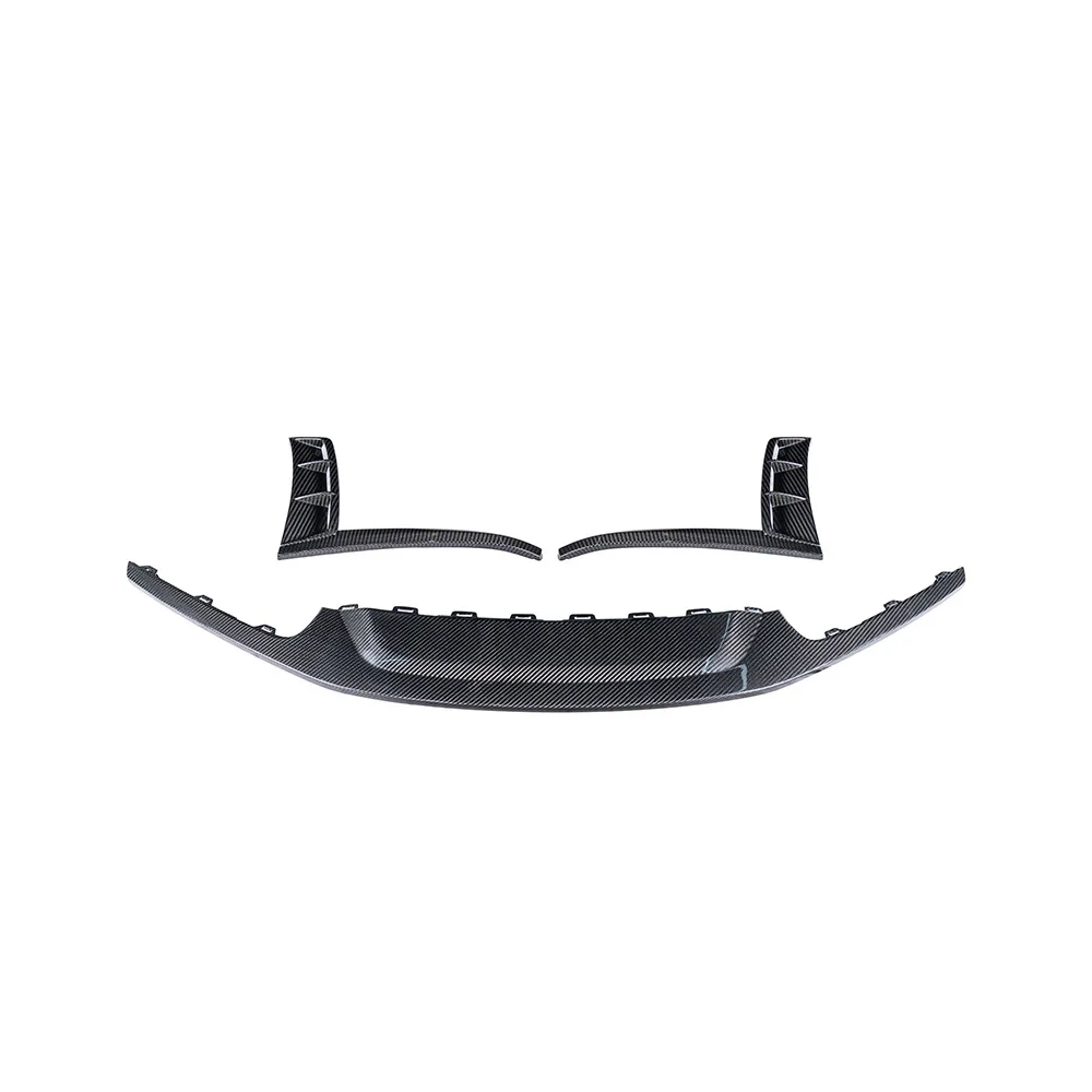 

Suitable for The carbon fiber front lip of the 17-UP Porsche 718 982GT4 OE has been replaced with dry carbon