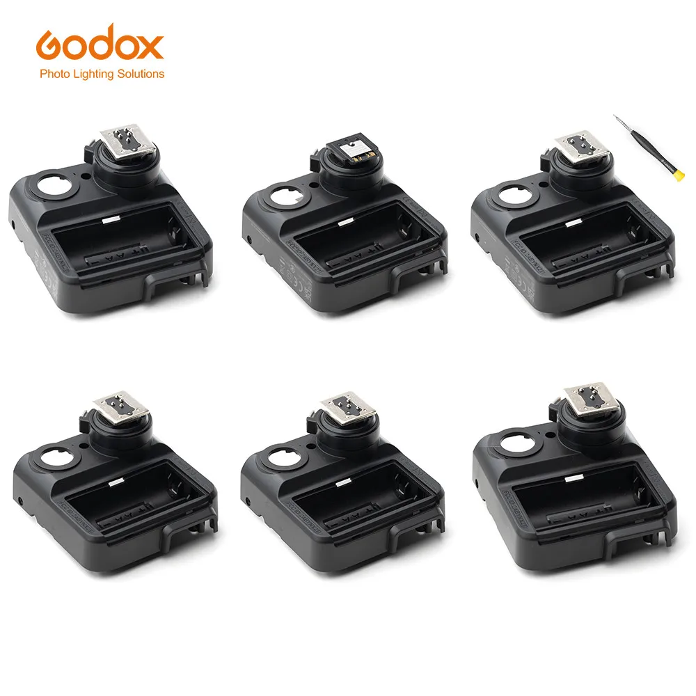 Godox X2T Trigger Hot Shoe X2T-C X2T-N X2T-S X2T-F X2T-O X2T-P Replace Accessories for Canon Nikon Sony Fuji Olympus Pentax