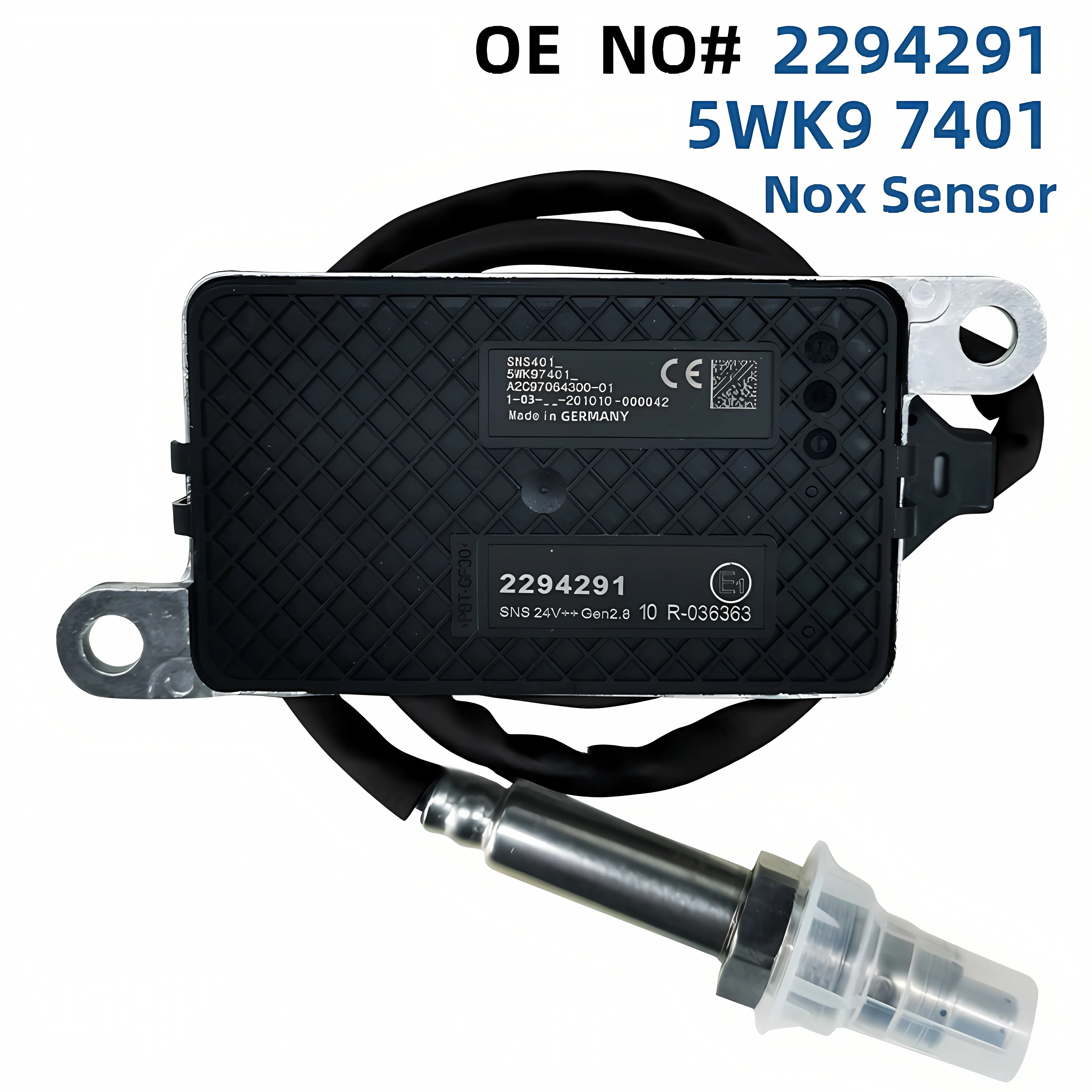 2294291 5WK97401 Original New Nitrogen Oxygen NOx Sensor For Scania Engine Truck 2064769 2247381 2296801