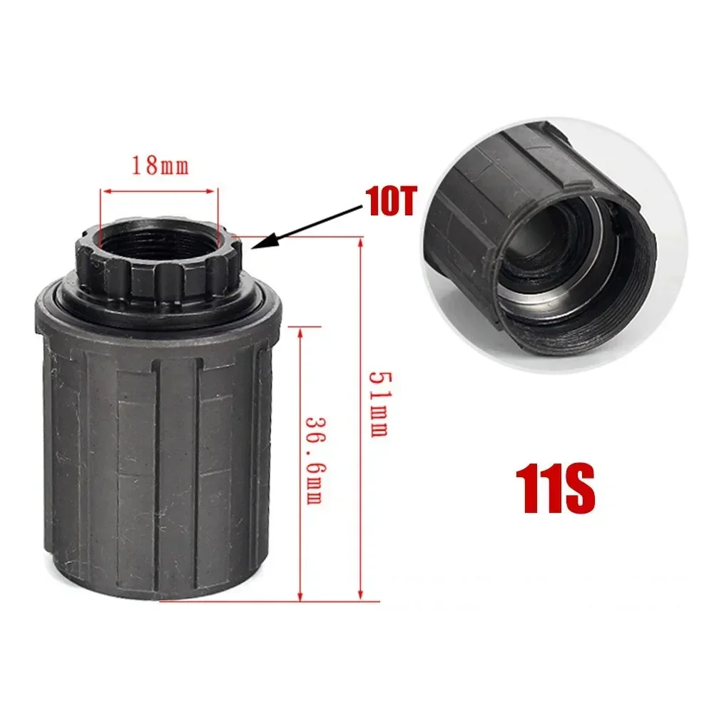 Bike Bicycle Hub Body 8/9/10/11Speed Cassette Hubs Body Freewheel Body For-NOVATEC Bearing Hubs Cycling Replacement Accessories