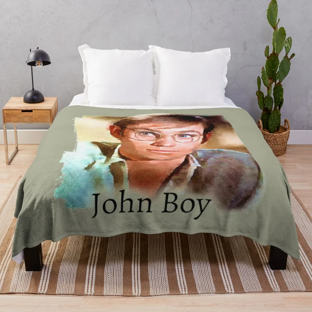 John Boy Walton Throw Blanket Kawaii Blanket