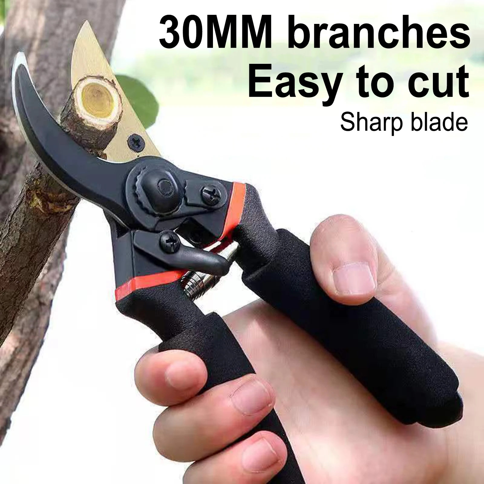 

Garden Pruner Aluminum Alloy Sharp Scissor Shearing Pruning Gardening Grafting Tools Branch Shear Cutting Garden Tools