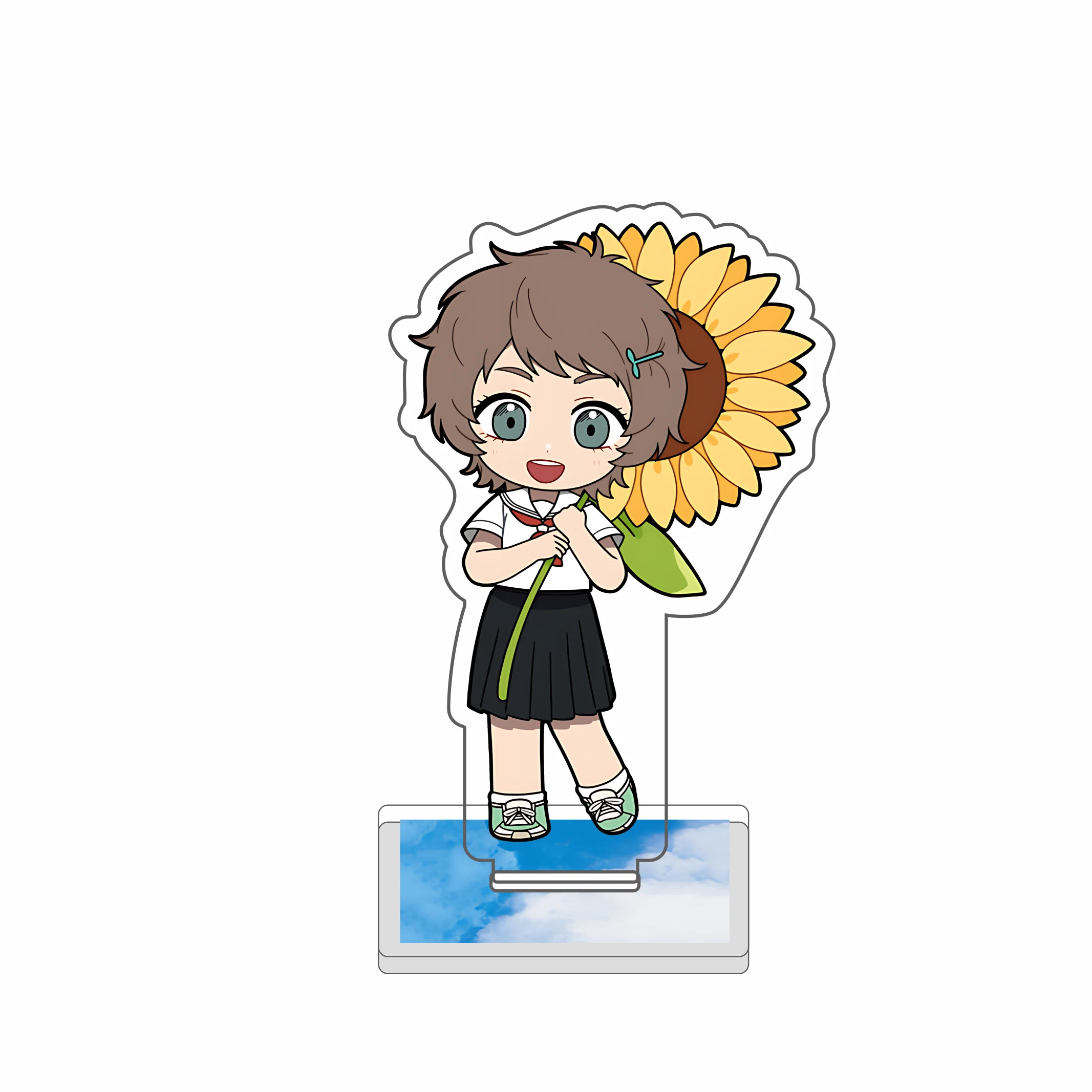 الصيف هيكارو يموت 10 سنتيمتر أنيمي الاكريليك حامل يوشيكي منضدية زينة لوسيفر اكسسوارات ديكور الهدايا منتج رائع #5