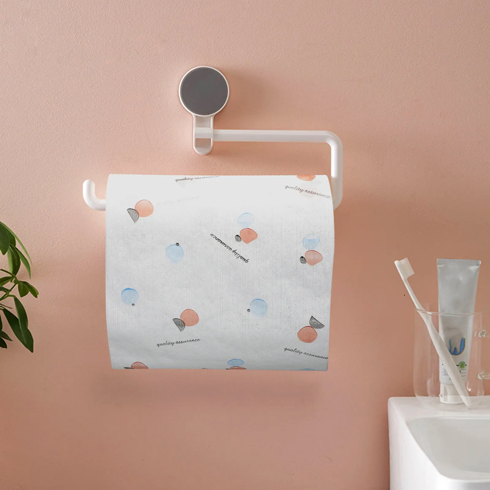 2 Rolls Kitchen Cleaning Cloth Washable Dish Cloth Eco Friendly Bamboo Paper Towel Fast Drying Convenient Household Cleaning