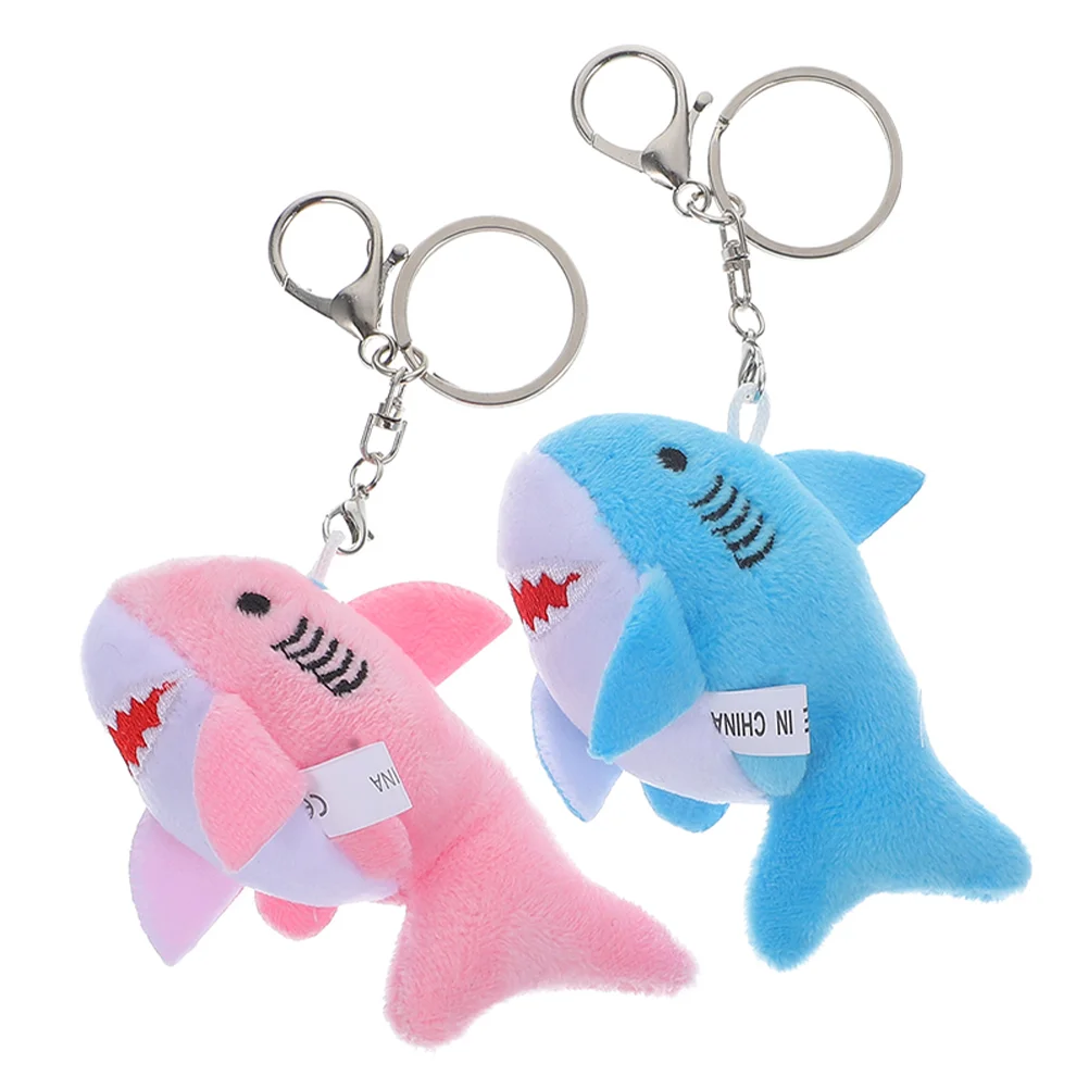 Toddlers Toys Sea Animal Keychain Whale Stuffed Dolphin Backpack Zinc Alloy Plush Child Party Favors