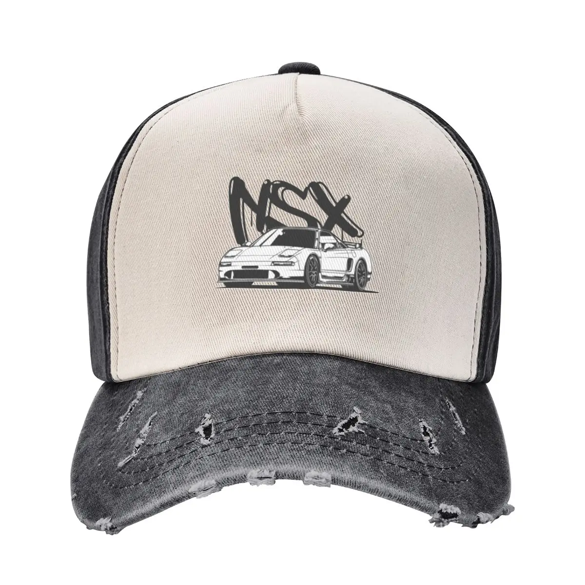 NSX NA1 Cartoon Line Art Baseball Cap Thermal Visor Fishing cap Hat Baseball Cap Girl Men's