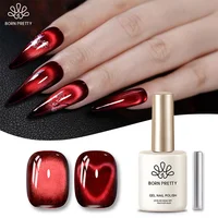 BORN PRETTY 15ml deseando manzana gato Gel magnético Ultra brillo serie rojo oscuro remojo Gel UV barniz para decoración de uñas jarabe suministros para uñas