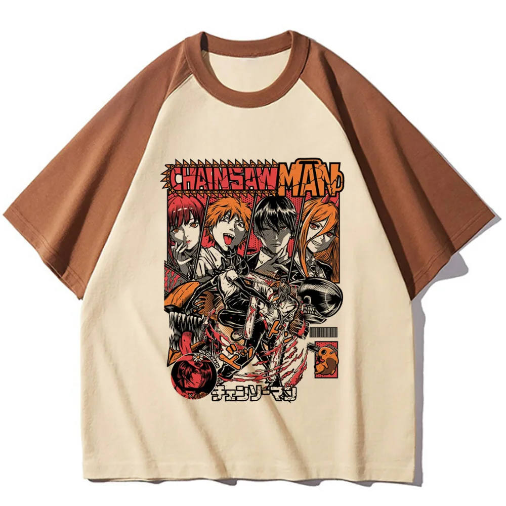 Chainsaw Man shirt teen goth graphic cutecore party kawaii t-shirt kawaii y2k cheap
