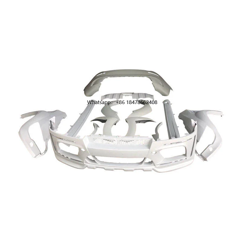 Kit de carrocería PP Parachoques delantero y trasero Guardabarros Hamma Kit de cuerpo ancho completo para X5 X6 08-14