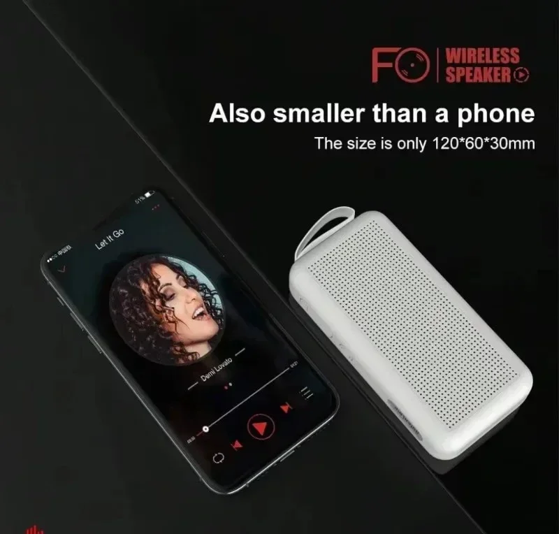 

Портативный беспроводной динамик - мини-колонка 5 Вт, стерео музыкальный плеер, уличный сабвуфер (1 шт.)