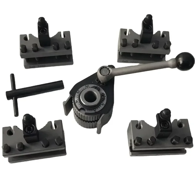 European Style 40 Position Multifix Quick Change Tool Post and Holder for Lathe