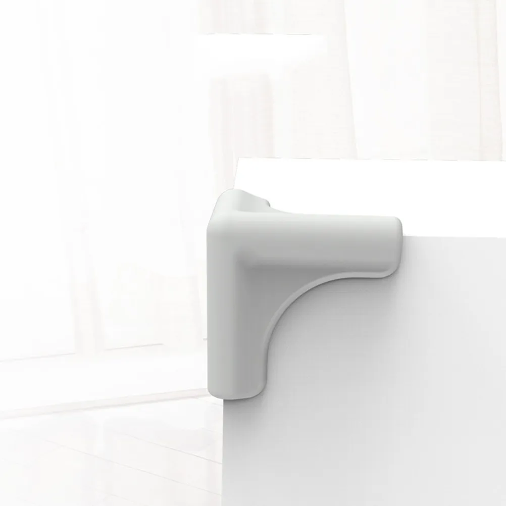 

Защитные уголки для стола, 4 шт. - Гибкие защитные уголки для детей, безопасные для шкафов, стен и краев бытовой техники, с простой установкой на клейкой основе.