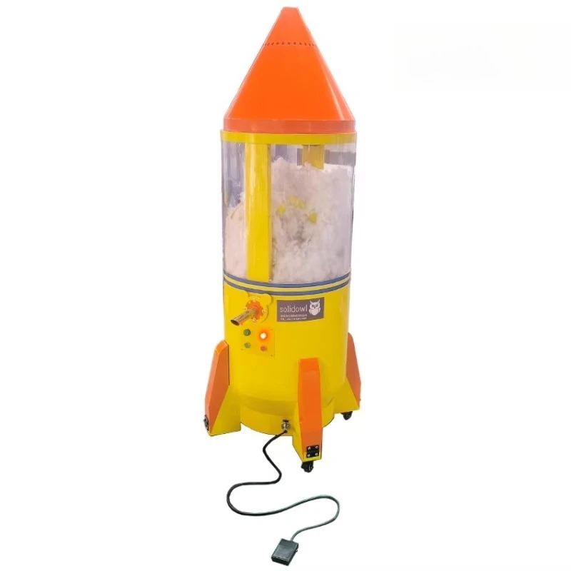 Kids Amusement Park Interactive Build‑a‑Teddy Bear Experience Portable Plush Toy Stuffing Machine Home Textile Equipment