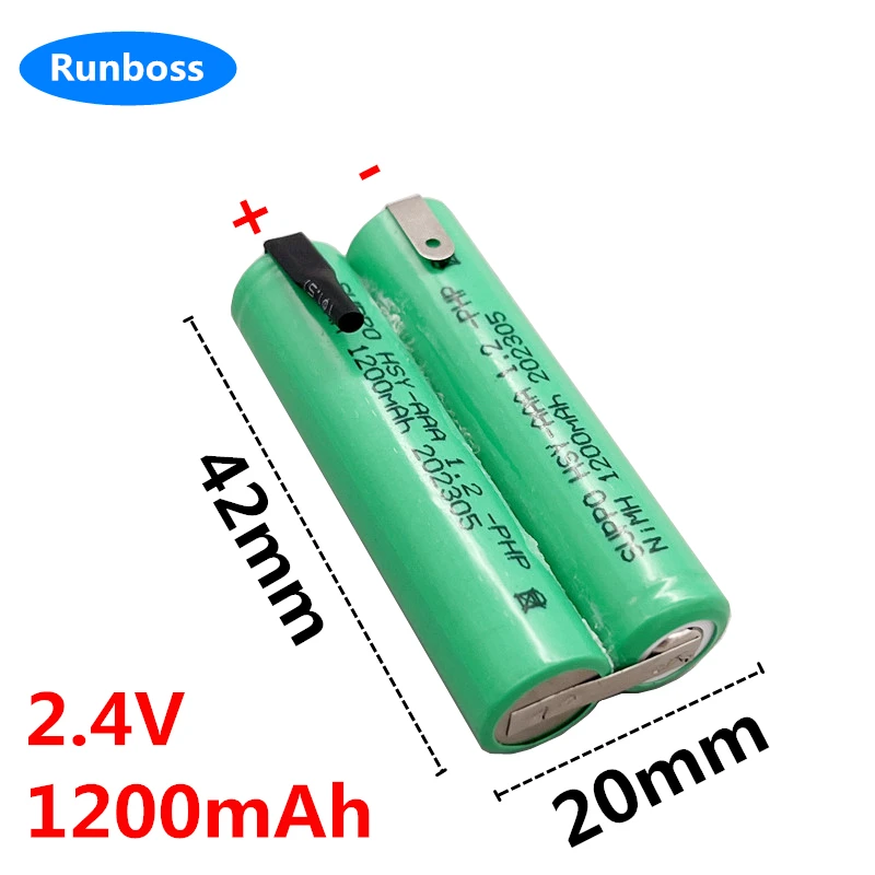 2.4V 1500mAh New Battery Pack for Philips Series S5050 S5078 S5079 S5070 S5081 S5082 S5090 S560 S561 S1203 S560 S561 Shaver