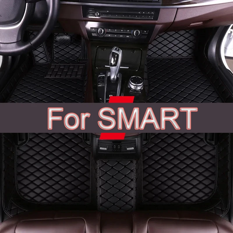 Car Floor Mats For SMART fortwo 2seat Forfour Smart fortwo 2seat forfour 4seat Roadster Car Accessories