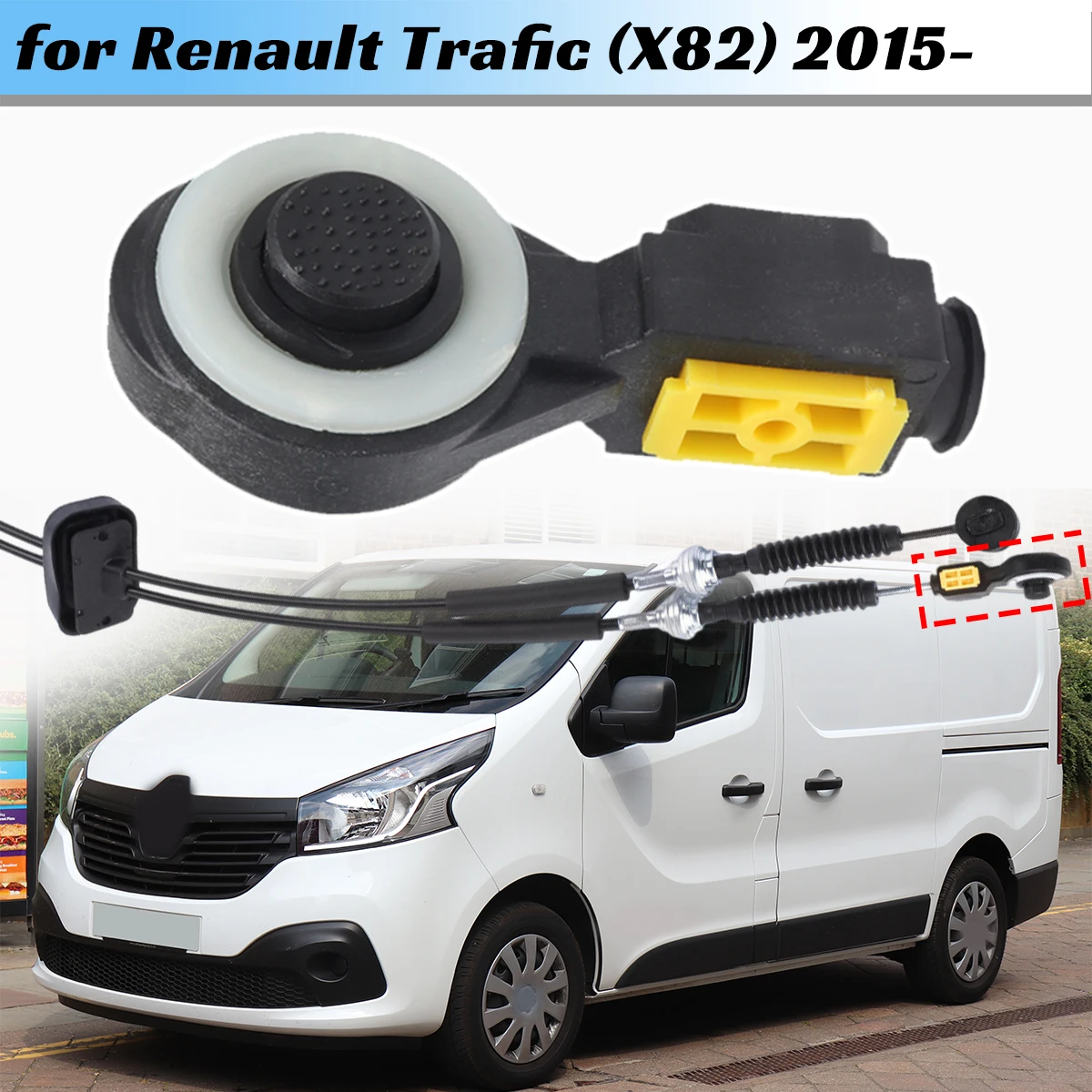 

6 Speed Gear Shifter Cable Collet Linkage Shifter Lever End Rod Pivoted Bushing for Renault Trafic (X82) 2015- Diesel Repair Kit