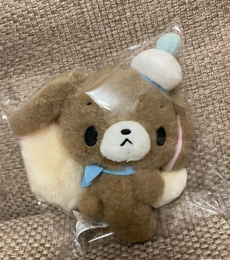 

Sugarbunnies Mascot Plush Keychain Shirousa Kurousa Fluffy Heart Cute Kawaii Bag Keychains Ball Chain Keyring Keyholder